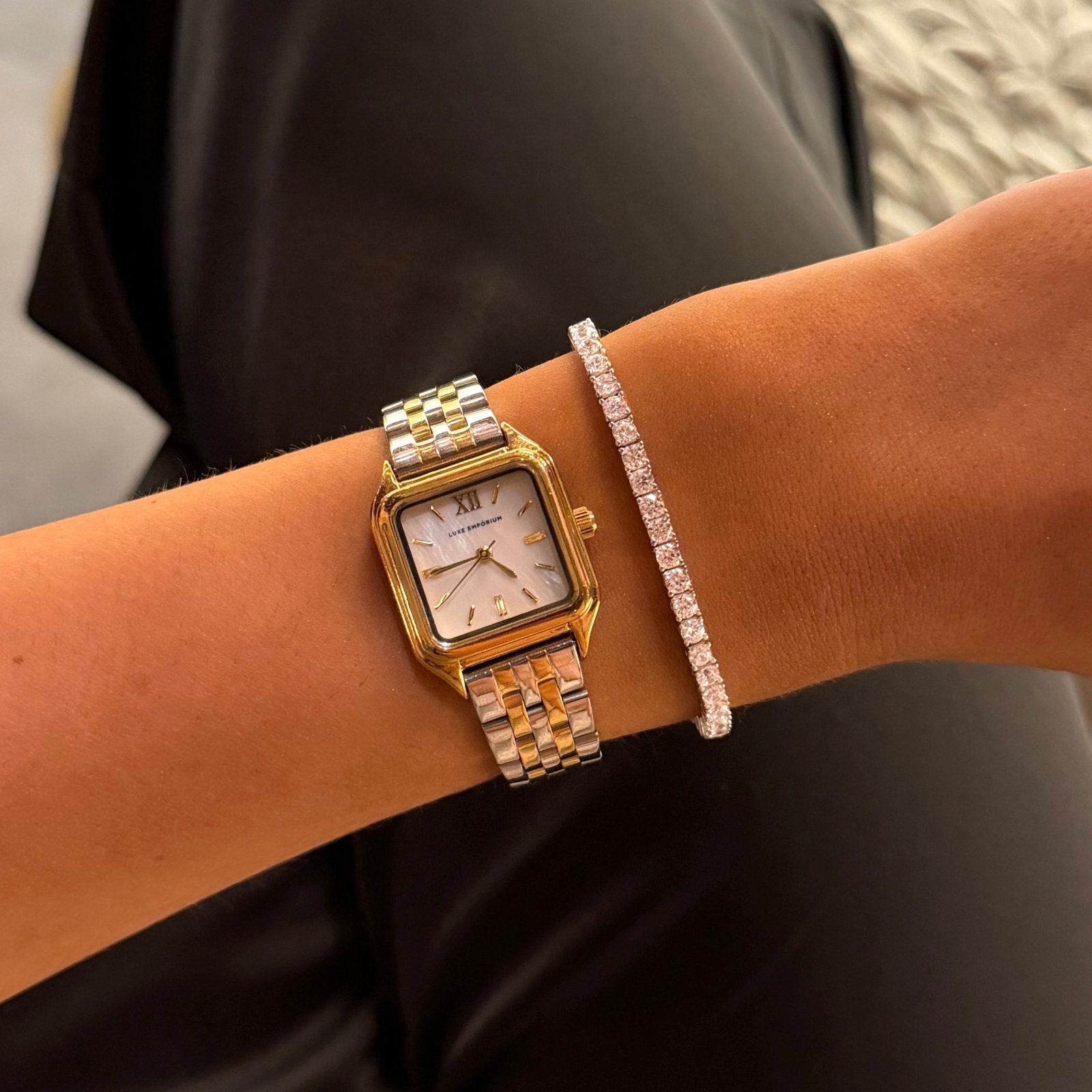 Two Tone Mayfair 26 Watch - Luxe Emporium x