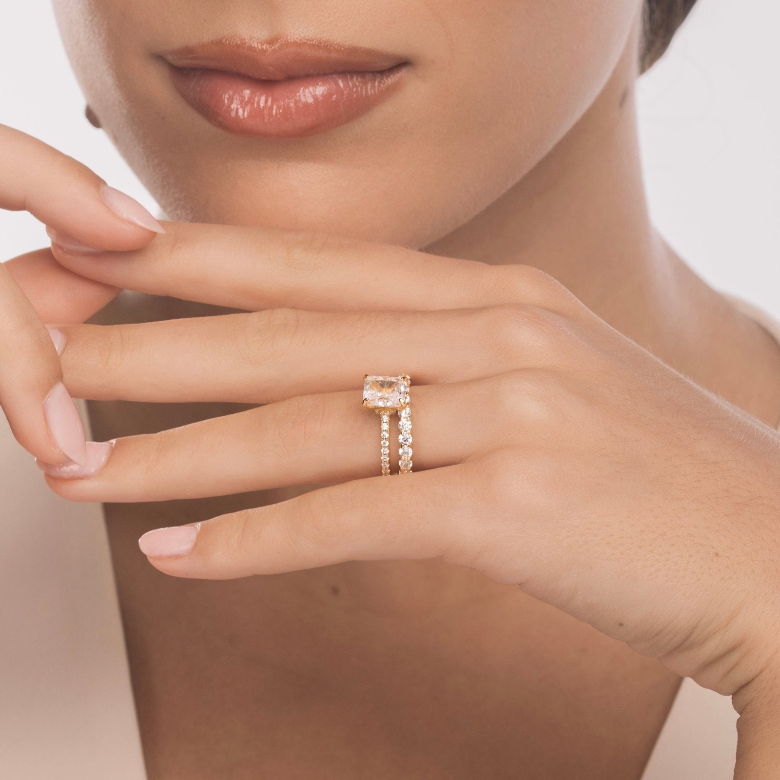 Gold Aurelia Band Ring - Luxe Emporium x