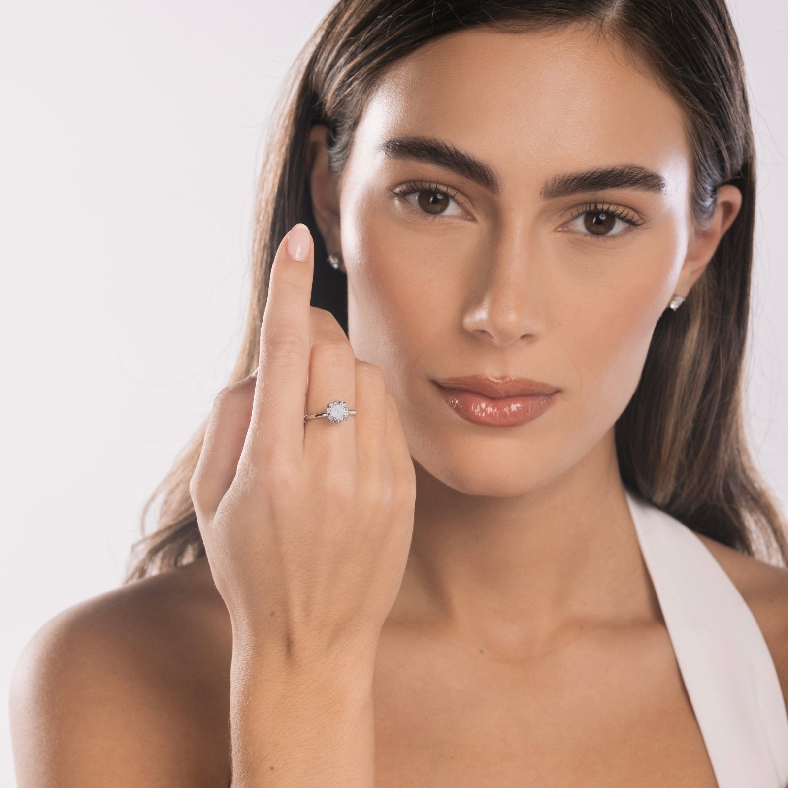 Sterling Silver 2ct Étoile Ring - Luxe Emporium x