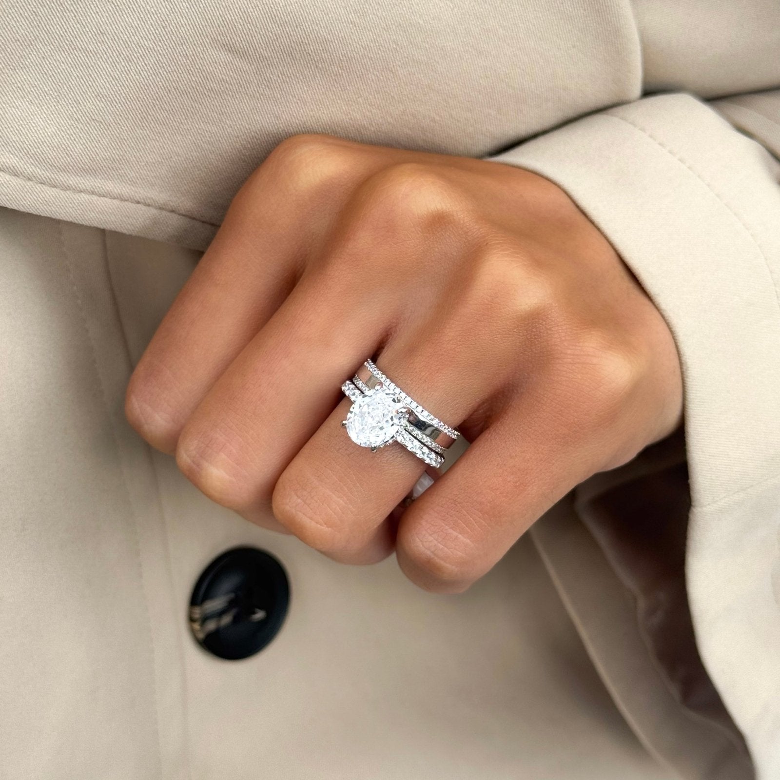 Sterling Silver Marion Ring - Luxe Emporium x