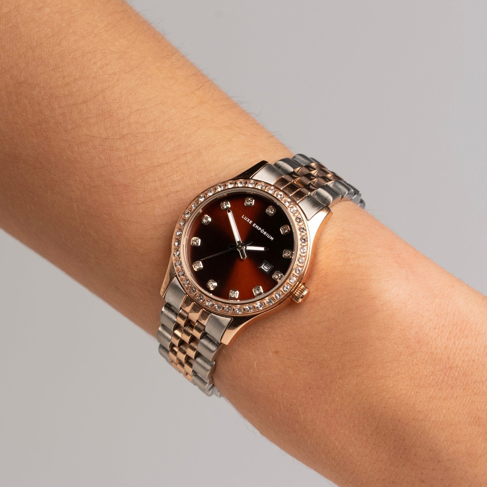 Two Tone Chocolate Cavallia 30 Watch