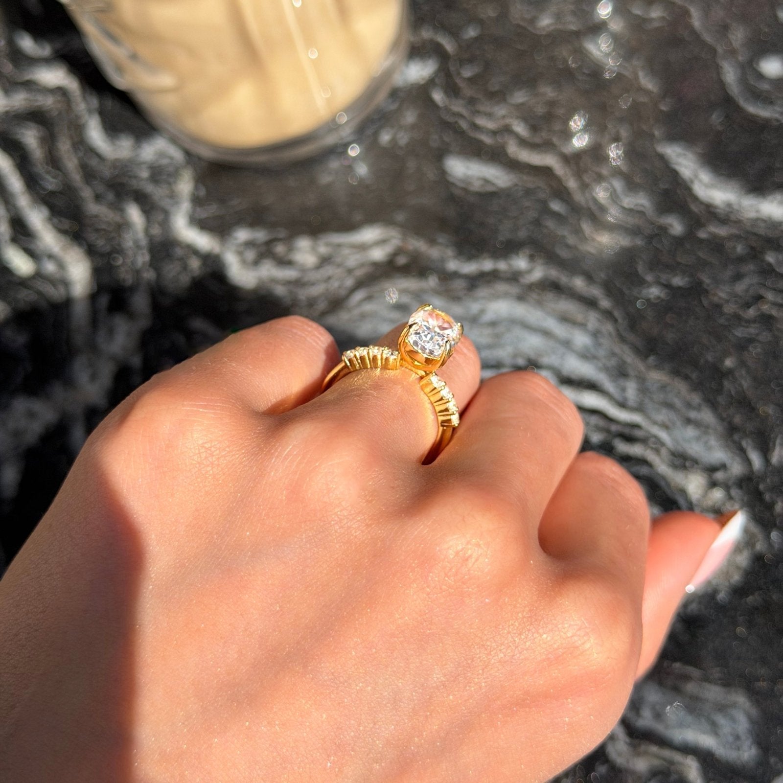 Gold Donut Band Ring - Luxe Emporium x