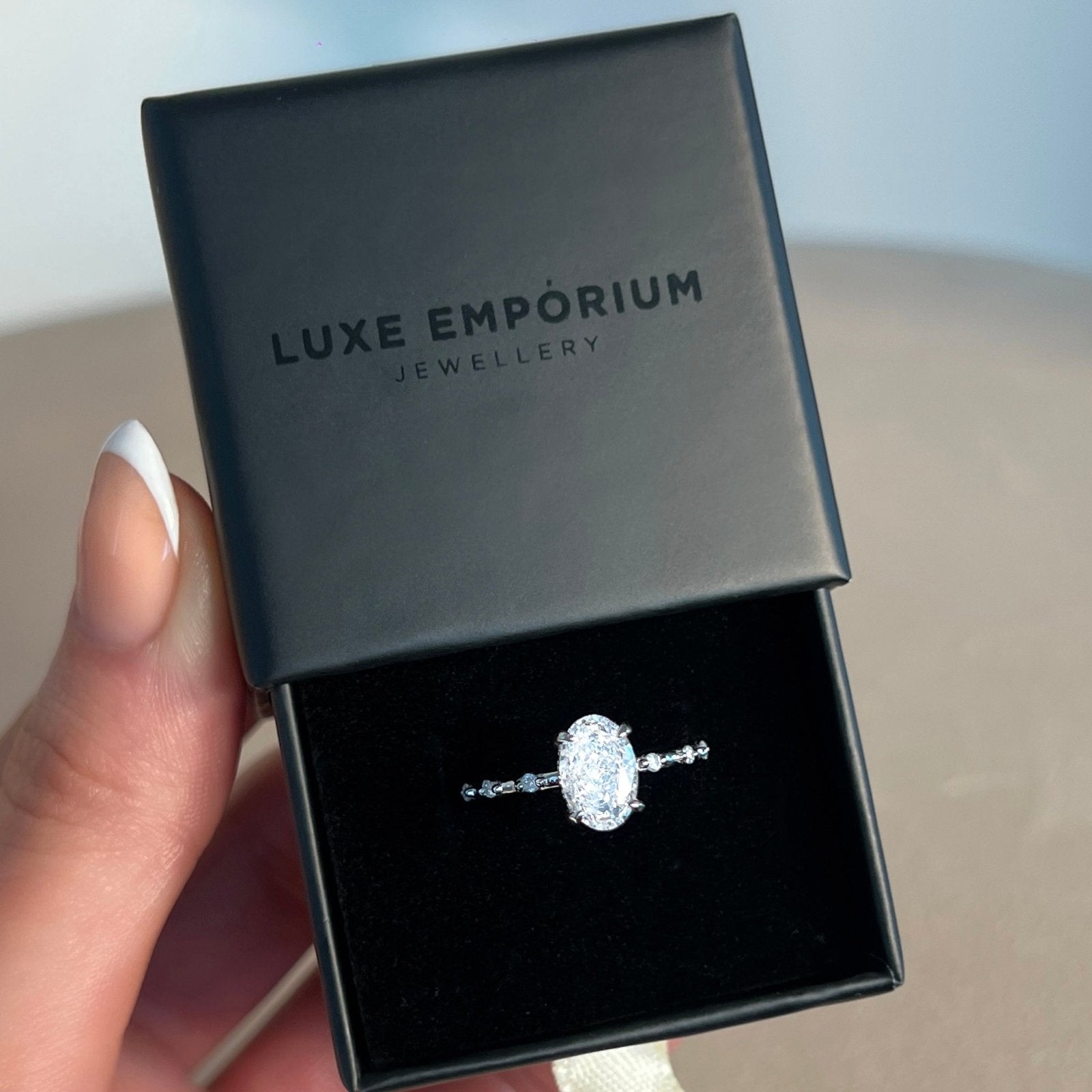Sterling Silver Blaire Ring - Luxe Emporium x