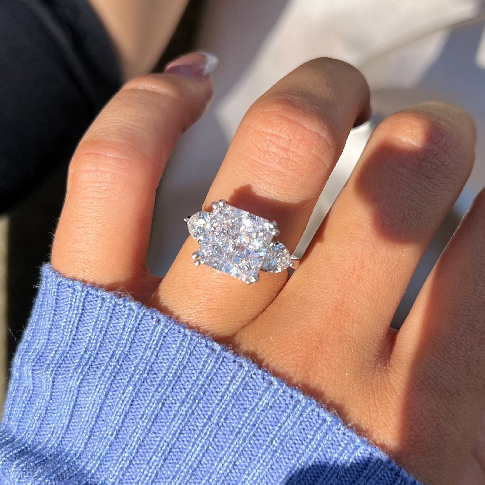 Sterling Silver Oceana Ring - Luxe Emporium x