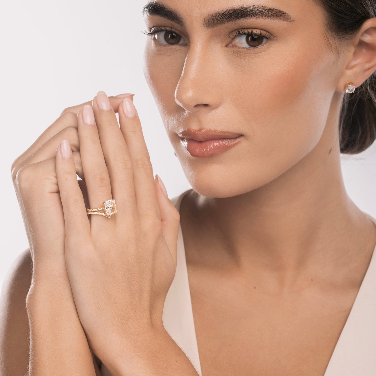 Gold Wishbone Ring - Luxe Emporium x