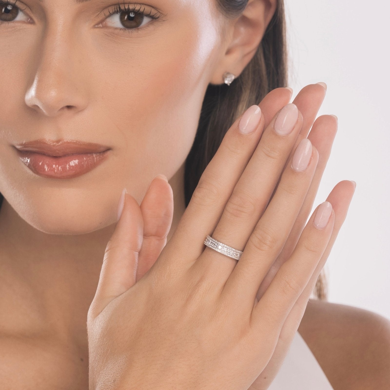 Sterling Silver Lumen Ring - Luxe Emporium x