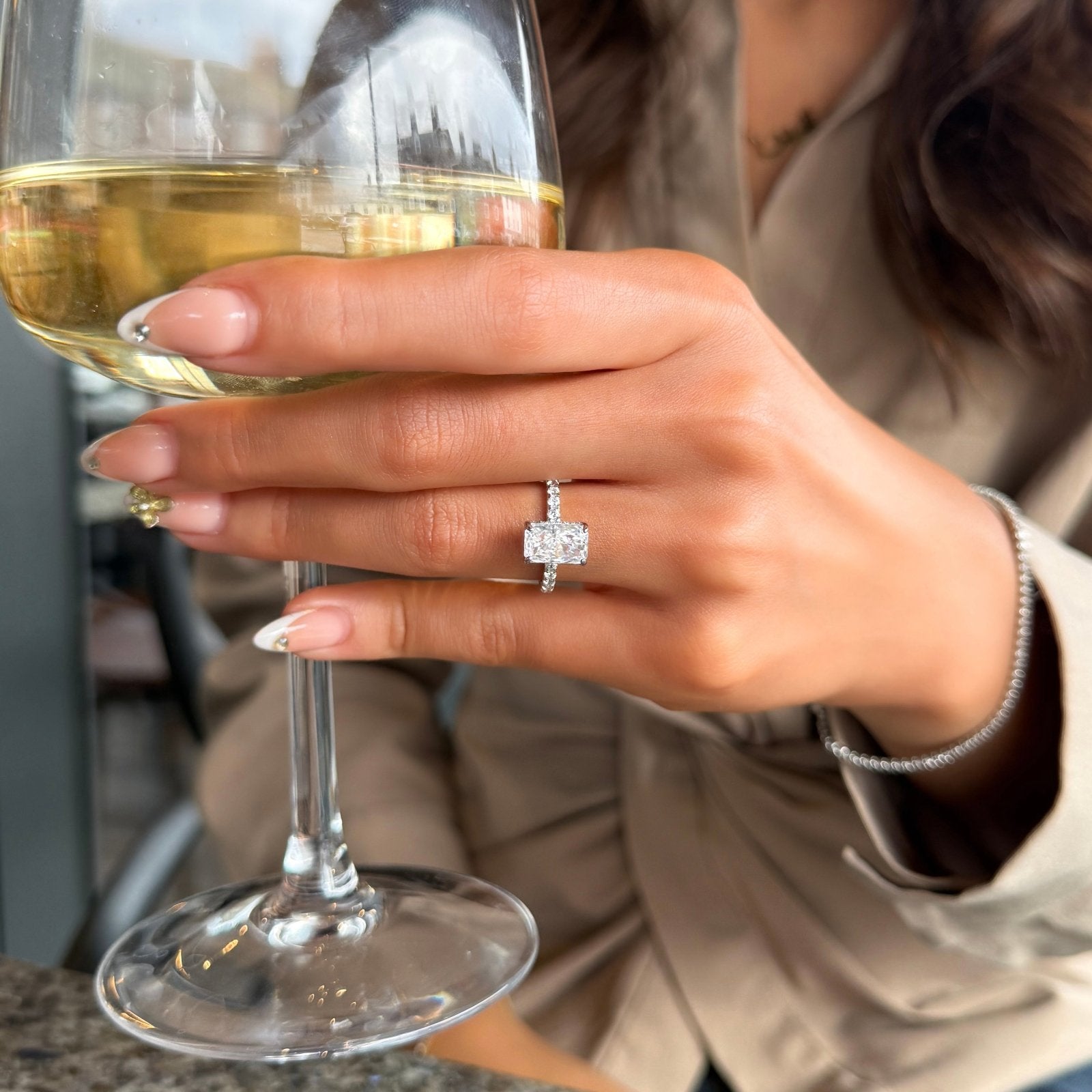 Sterling Silver Seraphina Ring - Luxe Emporium x