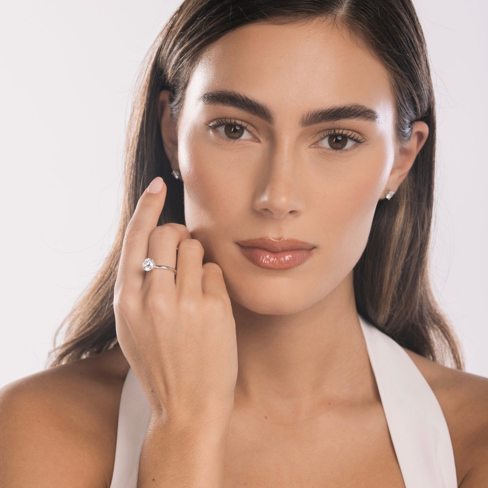 Sterling Silver 2ct Étoile Ring - Luxe Emporium x