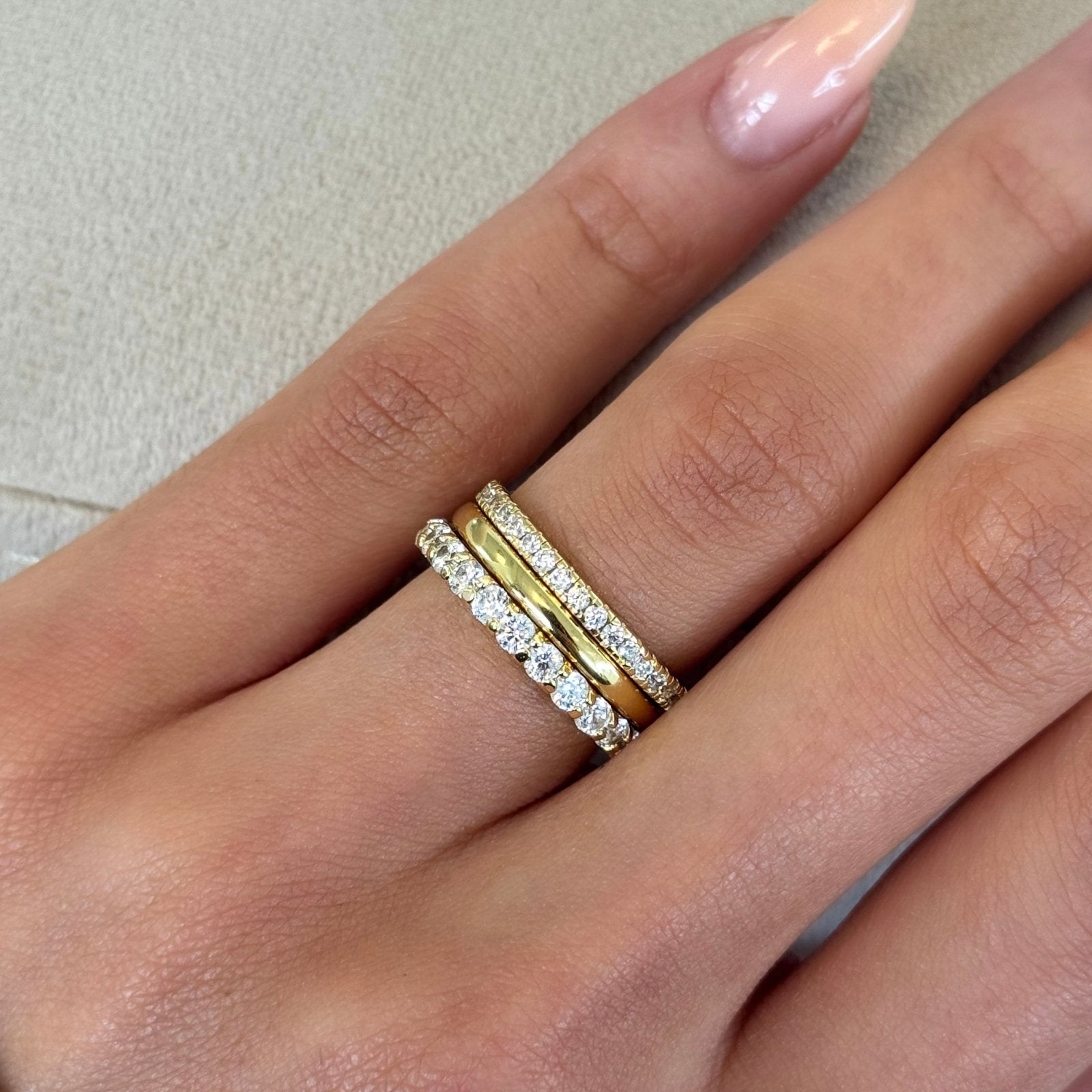 Gold Aurelia Band Ring - Luxe Emporium x