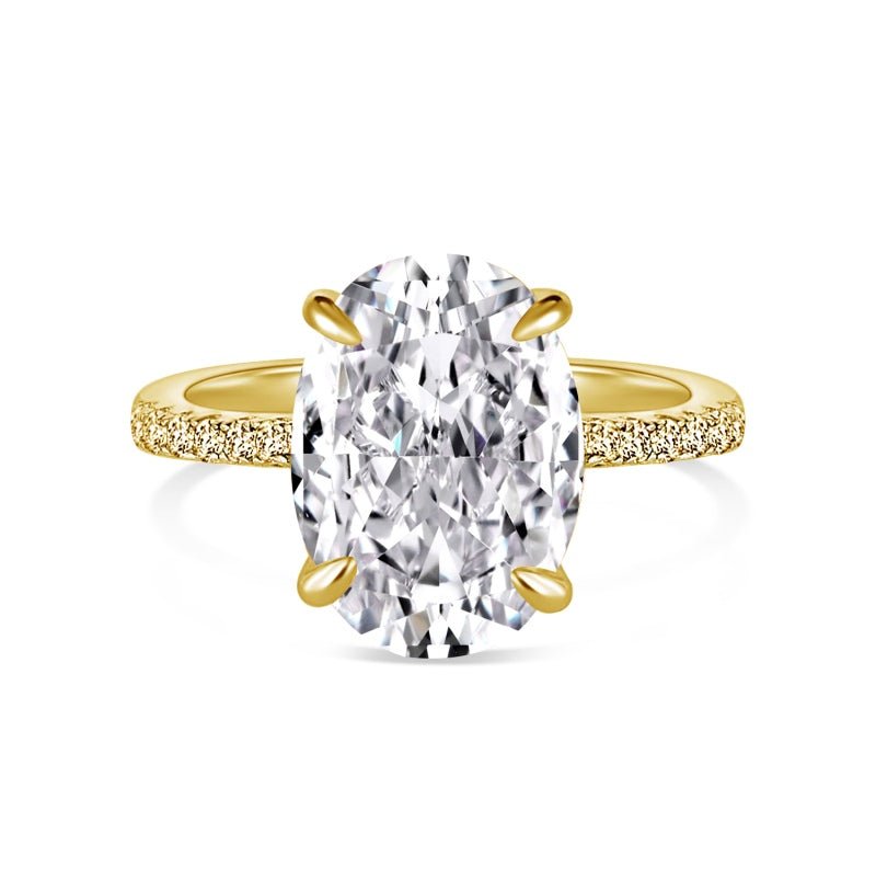 Gold Solitaire Ring - Luxe Emporium x