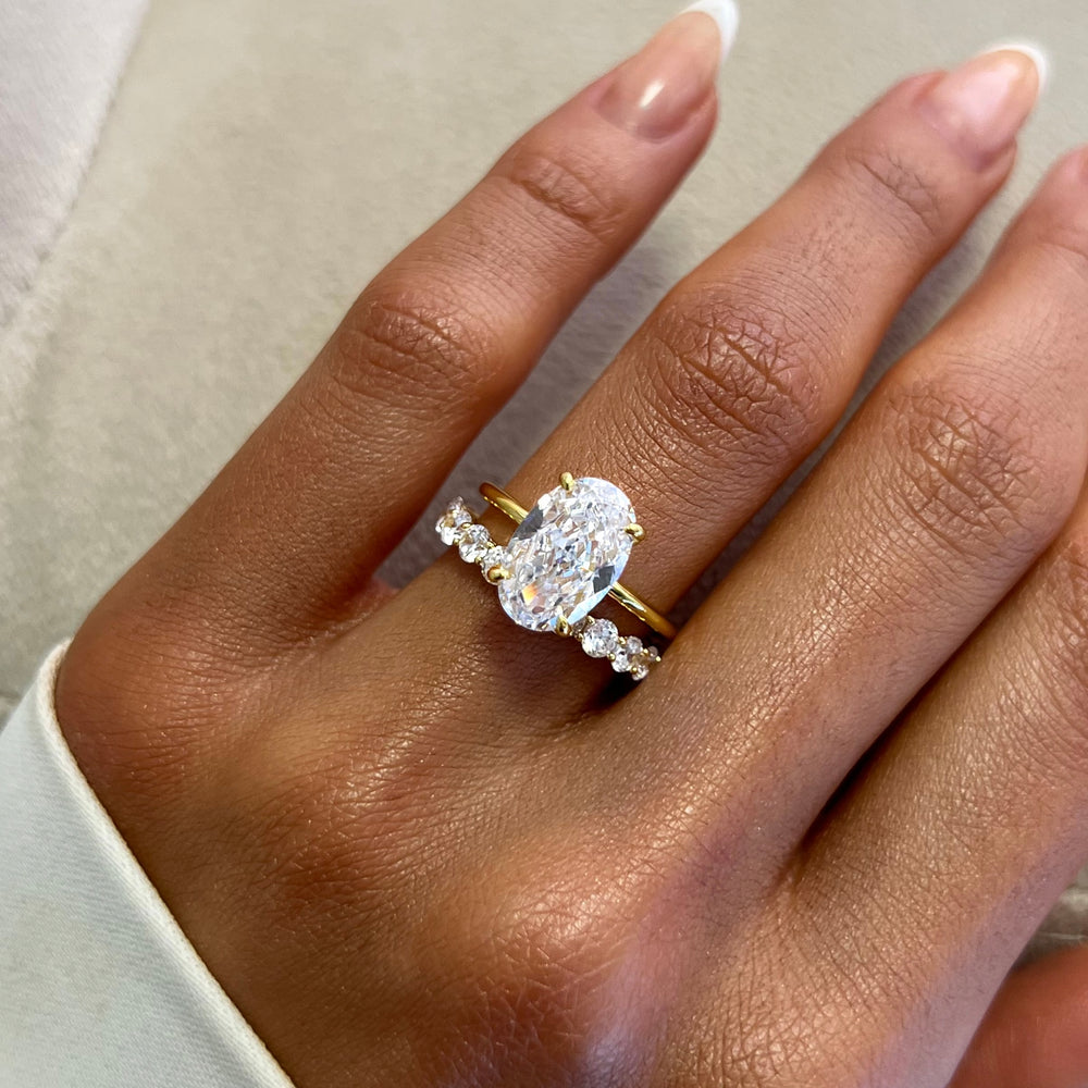 Silver Marquise Ring