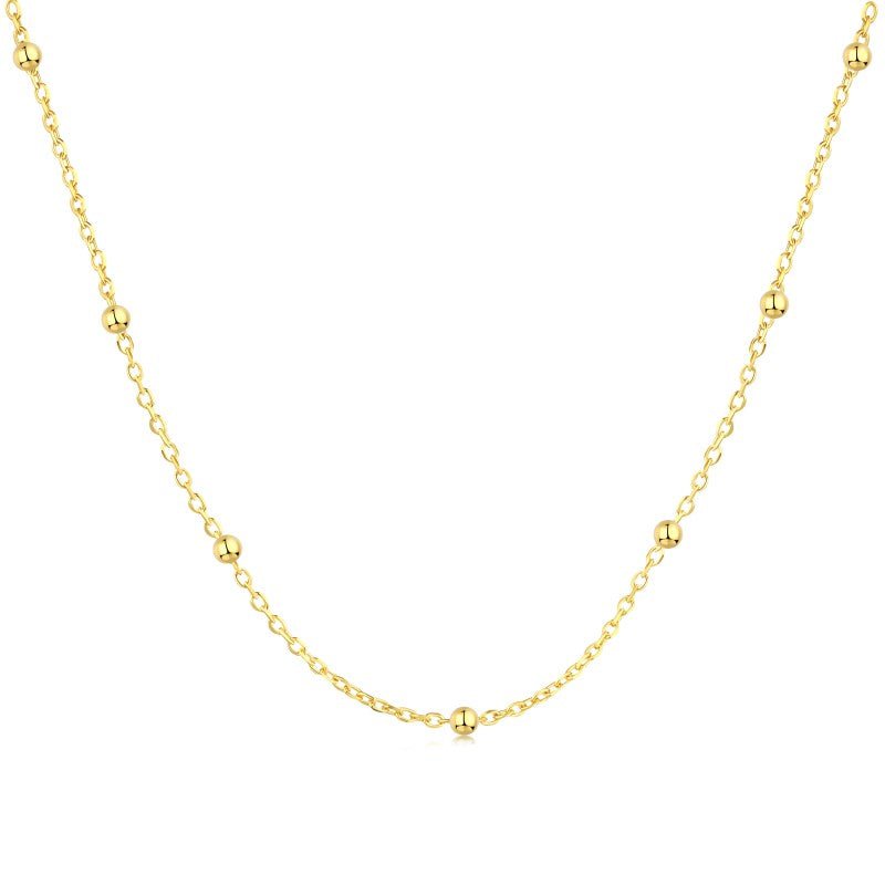 Gold Scattered Ball Necklace - Luxe Emporium x