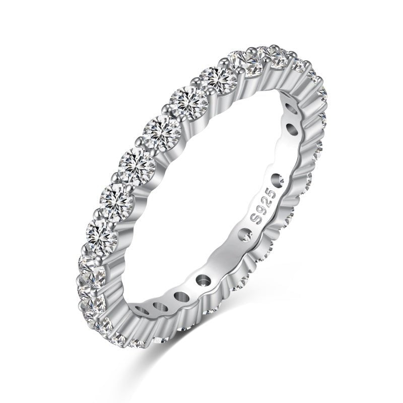 Sterling Silver Ayla Band Ring - Luxe Emporium x