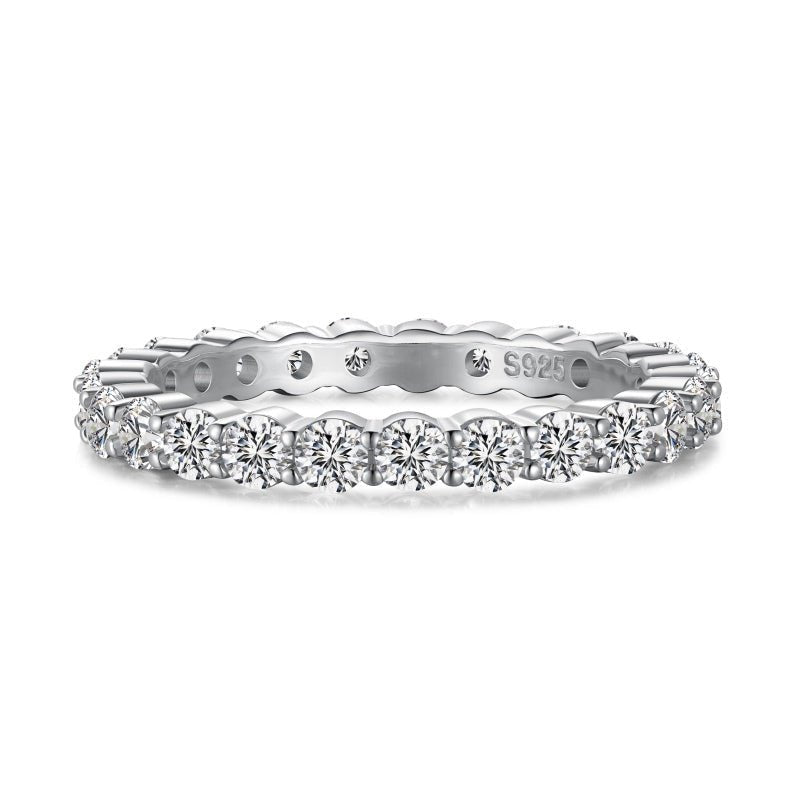 Sterling Silver Ayla Band Ring - Luxe Emporium x