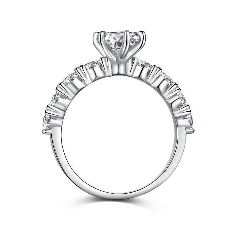 Sterling Silver Tiana Marquise Ring - Luxe Emporium x