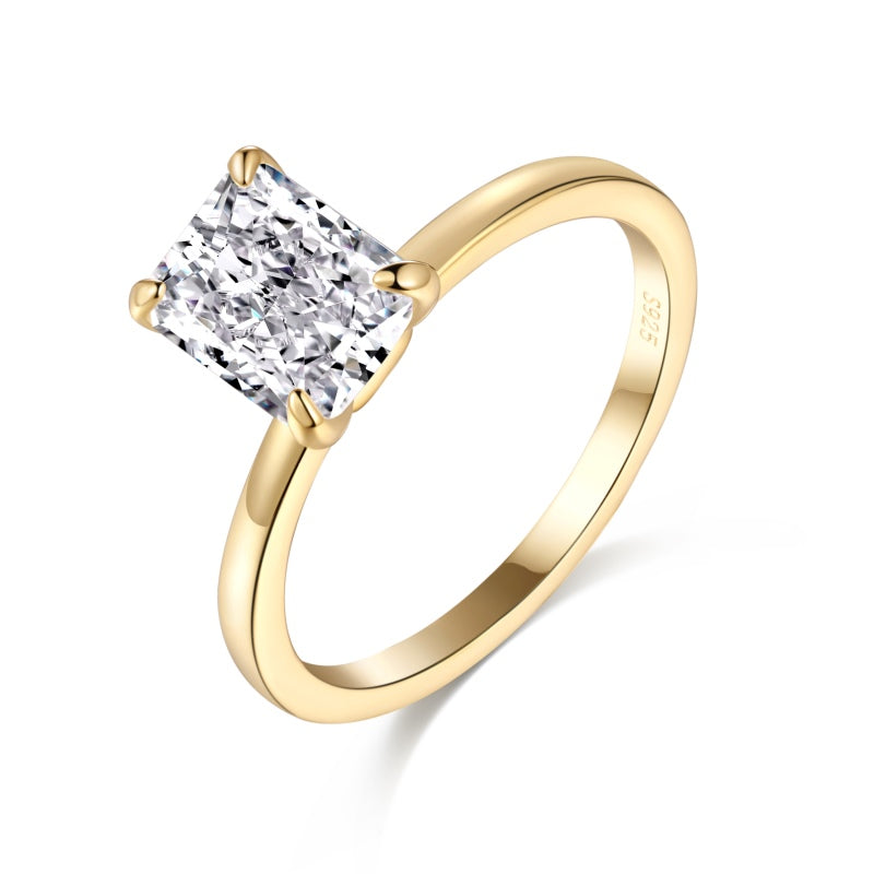 Gold Plain Band Mini Jasmine Ring