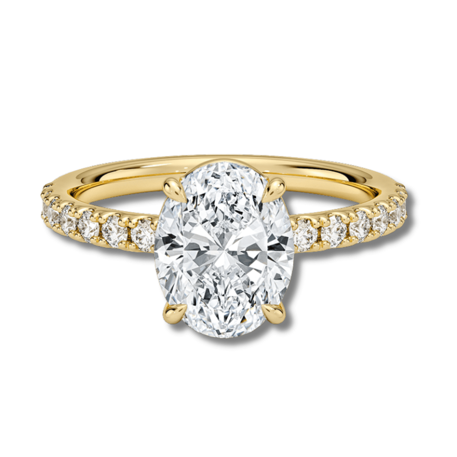 Gold 4 Prong Petite Solitaire Ring - Luxe Emporium x