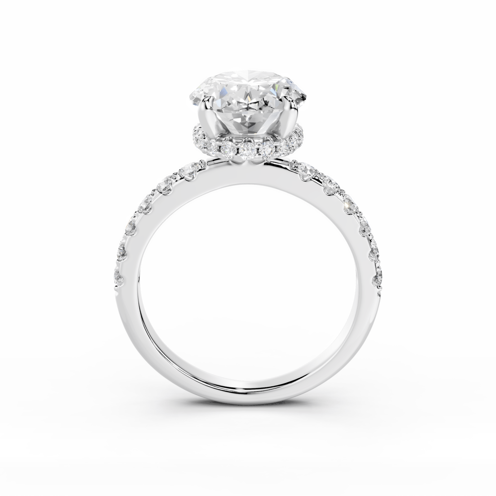 Sterling Silver Elysia Solitaire Ring - Luxe Emporium x