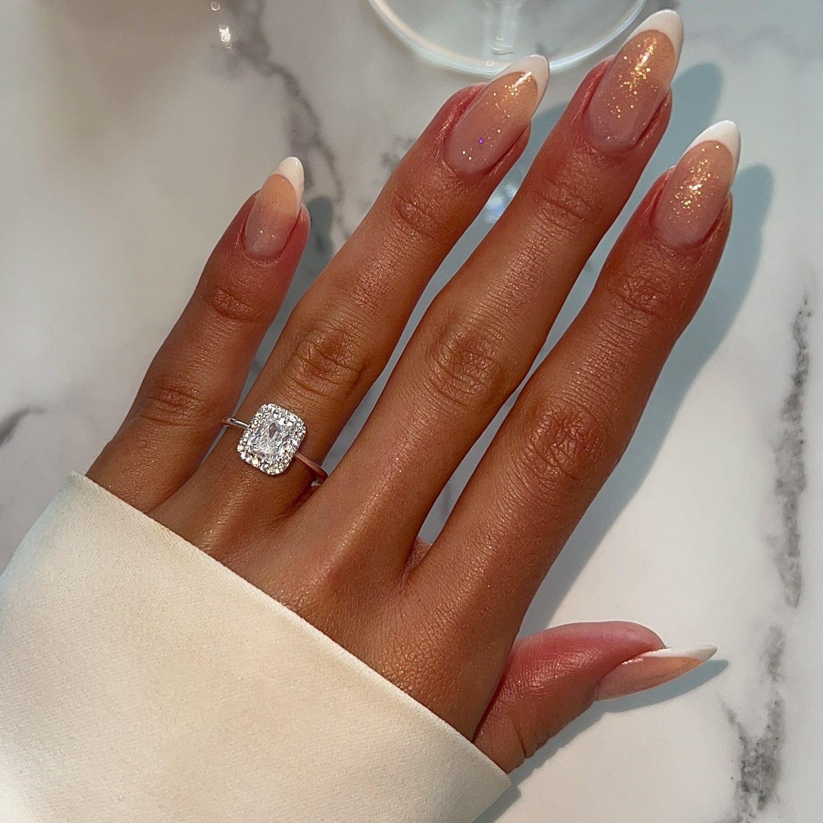 Sterling Silver Aria Ring - Luxe Emporium x