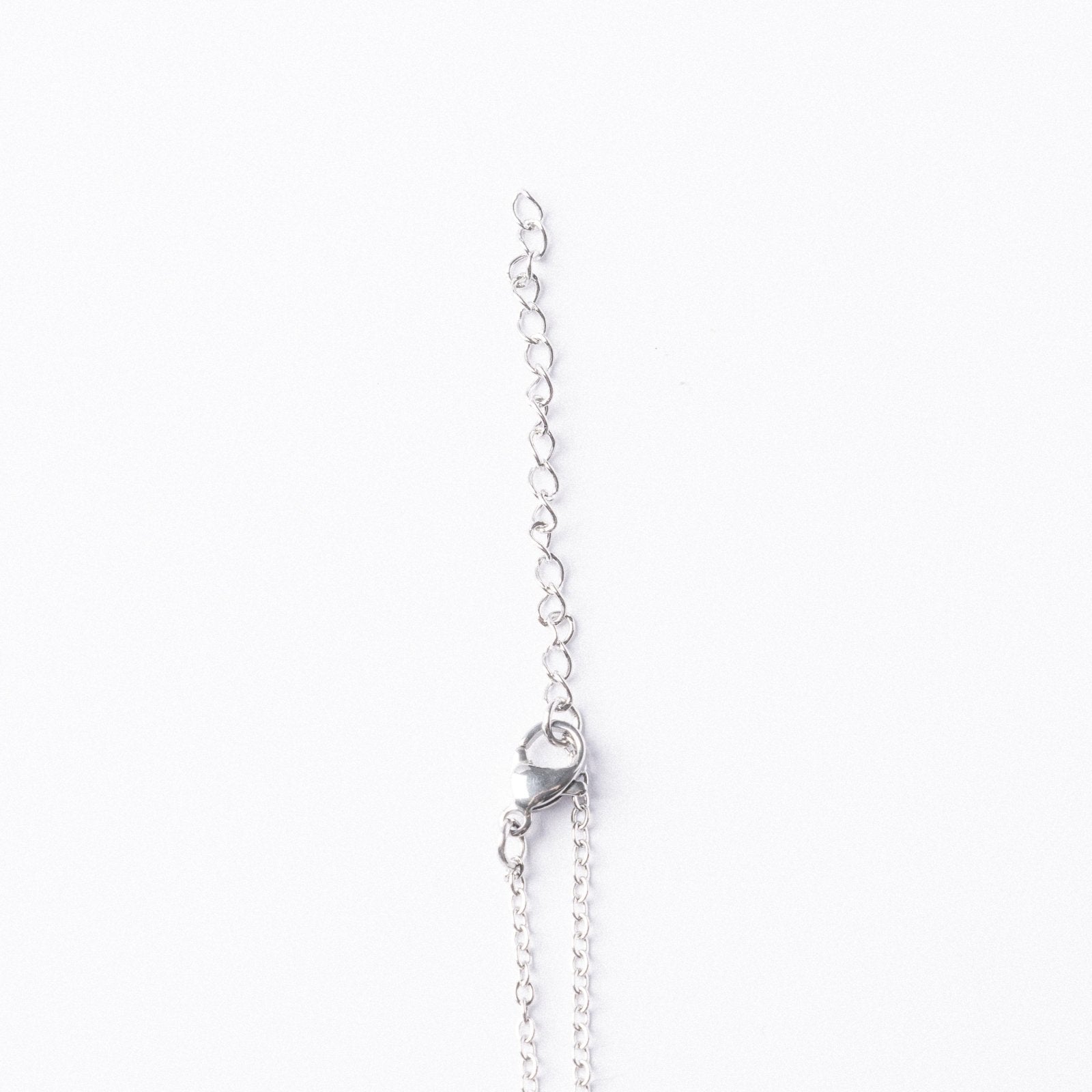 Silver Alphabet Padlock Necklace - Luxe Emporium x