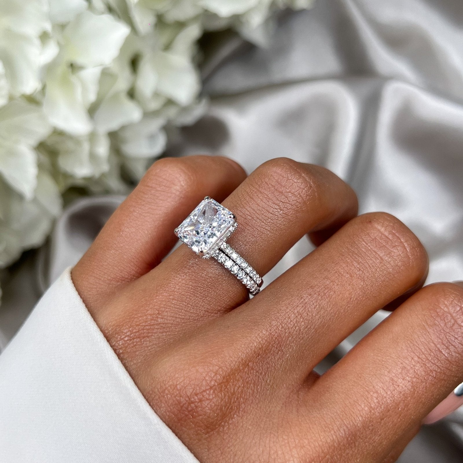 Jasmine & Nalah Ring Wedding Set - Luxe Emporium x
