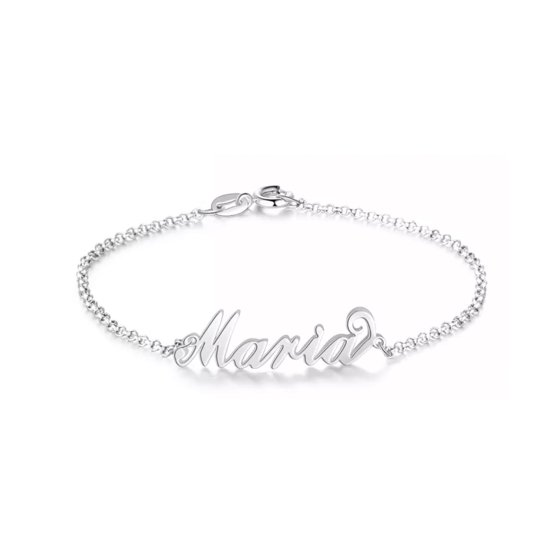 Personalised Script Name Bracelet - Luxe Emporium x